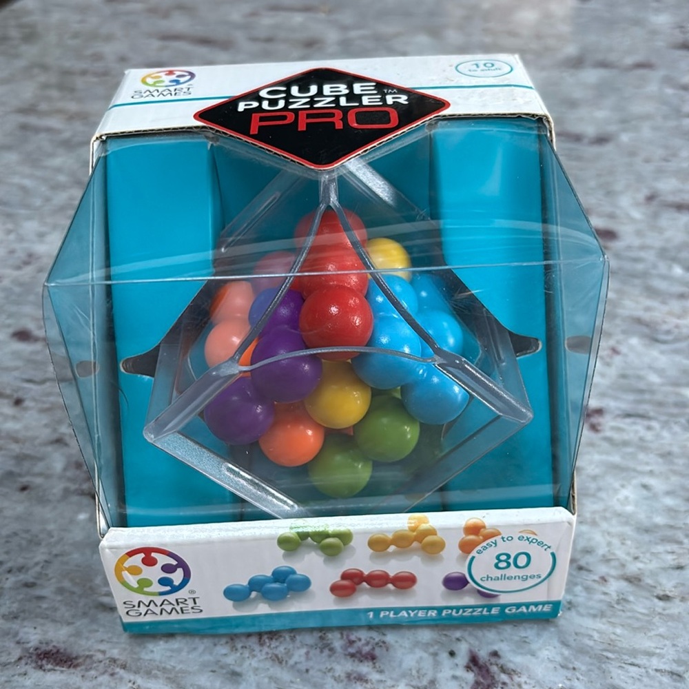 Cube Puzzler Pro by Smart Games, NIB, never opened, great for Easter Basket